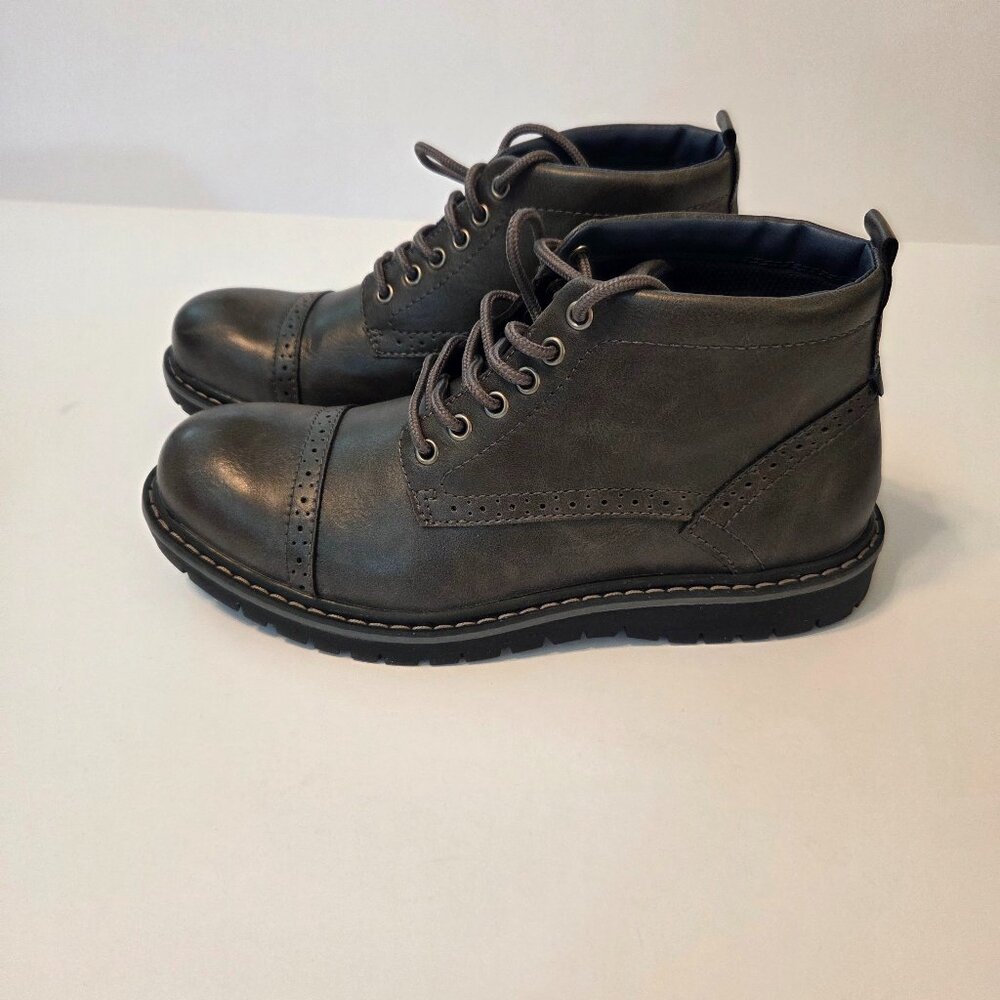 Sonoma Goods for Life Connor Boots, Deep Charcoal Grey, Men's 9.5, NWT